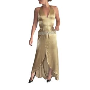 Jovani Halter Backless Dress